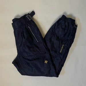 Vintage Descente Black Ski pants size 34